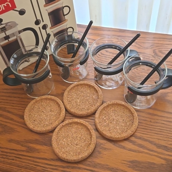 ☕️ Bodum Coffee maker French Press Guatemala Set New in Box - Picture 7 of 13